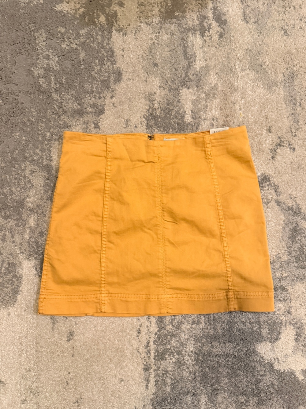 NWT Jolt Orange Mini Skirt with Branded Waist Label